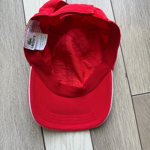 Lacoste Kids Red Cap - Picture 5 of 6